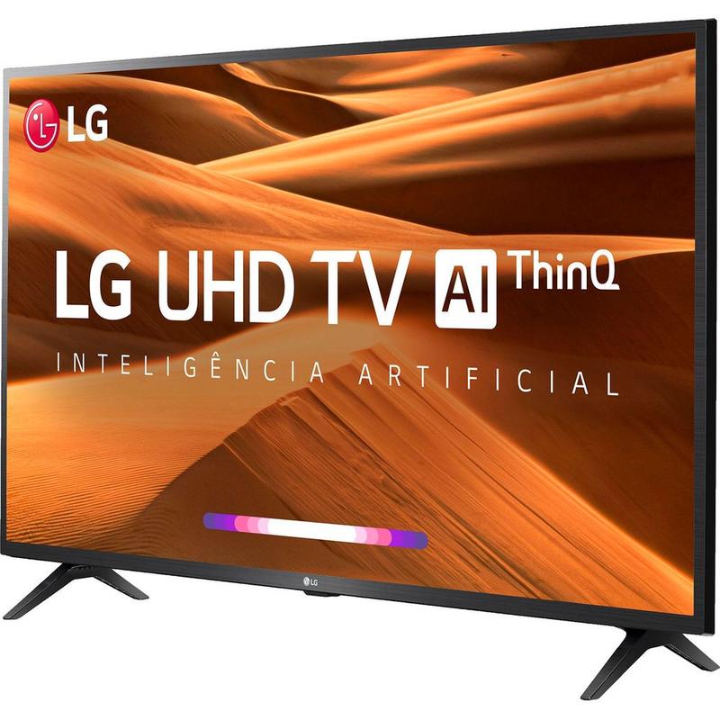 Smart TV LED 49'' Ultra HD 4K LG 49UM 731 3 HDMI 2 USB Wi-fi
